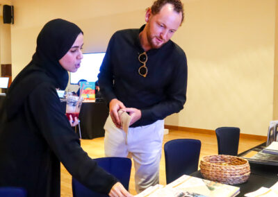 Family Business Histories at NYUAD Open Campus Day OCD 1